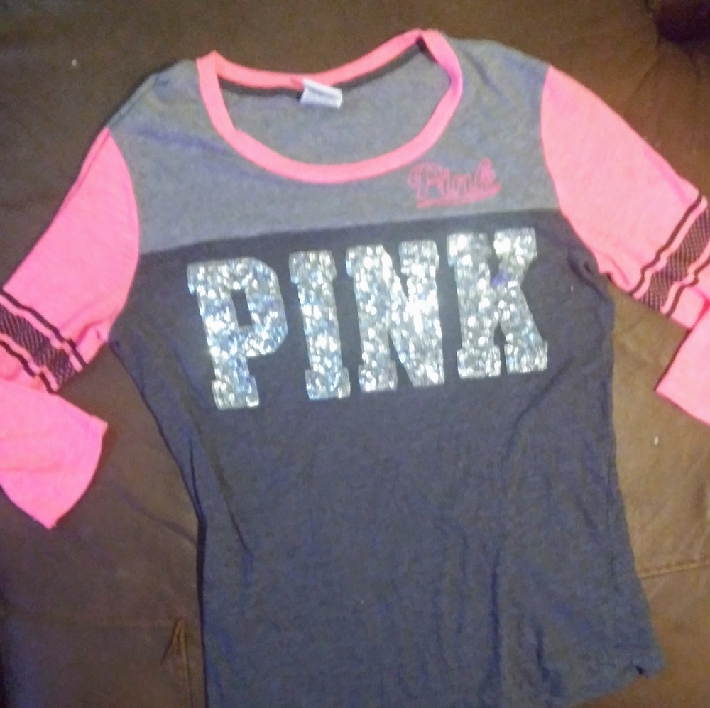 PINK VS 3/4 tshirt